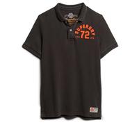 Superdry Vintage Athletic Short Sleeve Polo Gris S Homme