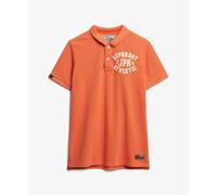 Polo Superdry Vintage Athletic Orange S