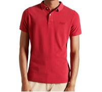 Polo Superdry Vintage Destroy M1110252A - Rouge S