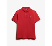 Superdry Vintage Destroy Short Sleeve Polo Rouge L Homme