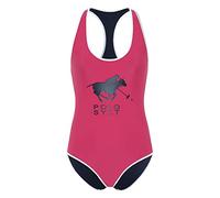 Polo Sylt Maillot de Bain avec Motif Logo et découpe pour Femme Raspberry 36