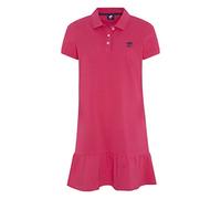Polo Sylt Robe Polo en piqué de Coton avec Ourlet à Volants pour Femme Raspberry S