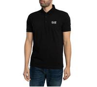 EA7 Pour des hommes Logo Polo Shirt, Noir