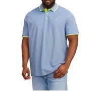 Polo T-shirt - Jack & Jones - Paulos SS - Coton biologique - Manches courtes - Grande taille 3XL