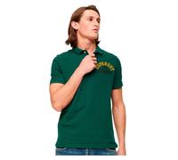 Polo T-Shirt Superdry Applique Classic Fit - Erin Green - S Homme S