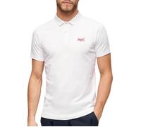 Polo T-shirt - Superdry - Essential Logo Neon - Blanc - Manches courtes - Coupe régulière XL