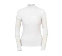 Polo technique de concours femme Cavalliera Lace Touch Blanc 2XL