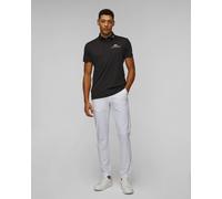 Polo Technique Noir Pour Hommes J.lindeberg Kv Tour Golf Polo Gmjt13733-9999