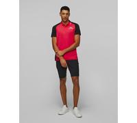 Polo Technique Rouge Et Noir Pour Hommes J.lindeberg Calle Tour Polo Gmjt13736-s221