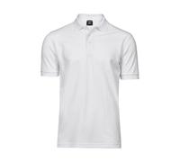 Tee Jays - Polo Luxury - Homme (M) (Blanc)