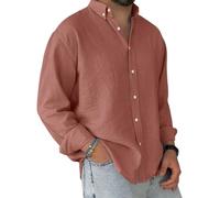 Polo Tenue Chemise Compression Canadienne V Personnalisé Tee Shirt T- Polaire Col V Satin Manche Tee Shirt Manches Longues Homme Veste Chemise Homme Rose L