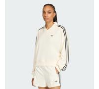 Polo TERRY TOWEL V NECK LONG SLEEVES Off White XS
