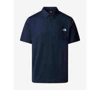 The North Face Polo New Tanken pour homme T-shirt technique manches courtes Summit Navy S