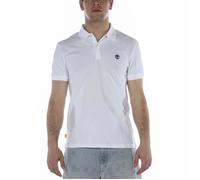 Polo - TIMBERLAND - Stretch - Blanc - Homme - Manches courtes - Autres cols XL