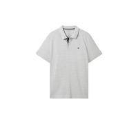 Tom Tailor 1031006 Polo piqué Basique Homme, Mélange Gris Chiné 12035., XXL