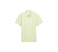 Tom Tailor Print Short Sleeve Polo Jaune S Homme