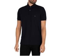 Polo - Tommy Hilfiger - 1985 - Bleu - Manches courtes - Col classique XXL