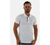 Polo Tommy Jeans Slim Placket Pol YBR Blanc - TOMMY JEANS - Coupe Slim - Taille standard S