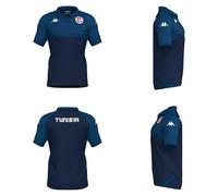 Polo Tunisie Angatend 2024 Bleu 3XL