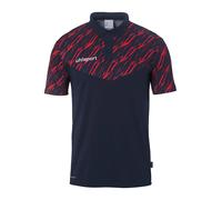 Polo Uhlsport Progressive 28 Bleu 3XL