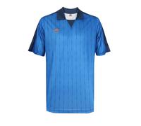 Polo UMBRO Linear Prt - Homme - Bleu - Manches courtes - Col polo S