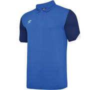 Polo Umbro - "Total" pour enfants - Entraînement UO1660 (128) (Bleu roi/bleu marine/blanc)