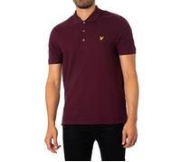 Polo uni Lyle & Scott - burgundy - XS XXL