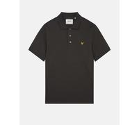 Lyle And Scott Basic Short Sleeve Polo Shirt Gunmetal W635 XL Male