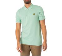 Polo uni Lyle & Scott - turquoise shadow - M L