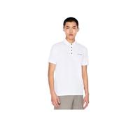 Armani Exchange Homme 4 Buttons Polo Not Applicable, Blanc (White 1100), X-Small