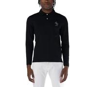 Polo uomo Guess Oliver long sleeve polo nero E25GU10 M4YP36J1314 M
