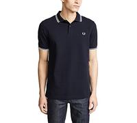 Fred Perry Polo homme M3600 manches courtes Marine/Blanc Taille M