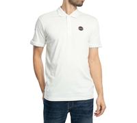 POLO Uomo NAPAPIJRI E-BADGE NP0A4IDA 2061 WHITE HERON