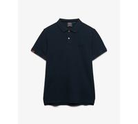 Polo vintage destroy Superdry Bleu 2XL