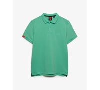 Polo vintage destroy Superdry Vert 2XL