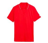 Wilson Team Seamless 2.0 Short Sleeve Polo Orange L Homme