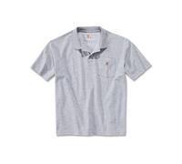 Carhartt - Work Pocket Polo S/S - Polo - L - heather grey
