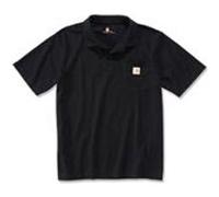 Polo WORKWEAR POCKET TS noir - CARHARTT - S1K570BLKS Noir G