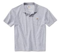 Carhartt Contractors Work Pocket Polo, gris, taille XL