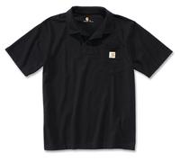 Polo manches courtes noir - taille XL - Contractors K570 CARHARTT