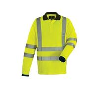 Polo YARD manches longues HI-VIZ poly/coton jaune fluo TL - - 7YAPYL