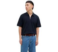 Polo zippÃ© Jack & Jones Austin Bleu XL