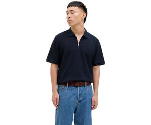 Polo zippÃ© Jack & Jones Austin Bleu XS