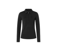 Super.natural Lux Zip Slim Fit Long Sleeve Polo Noir XL Femme