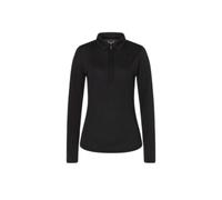Polo zippé manches longues femme super.natural Noir S