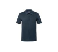 Polo zippé super.natural Bleu XL