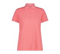 Polo zippée respirant femme CMP Rose 2XS