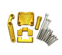 POLOFZFGKZ Pour Kawasaki Ninja 300 EX300 2013-2017 Support D'amortisseur De Direction Stabilisateur D'amortisseur de Direction(Gold bracket)