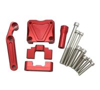 POLOFZFGKZ Pour Kawasaki Ninja 300 EX300 2013-2017 Support D'amortisseur De Direction Stabilisateur D'amortisseur de Direction(Red bracket)