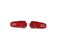 POLOFZFGKZ Pour Super SOCO TC, TS Lite Pro, TS 1200R TSX Repose-pieds Avant Élargis Pour Moto Pédale De Repose-Pieds de Moto(Rouge)
